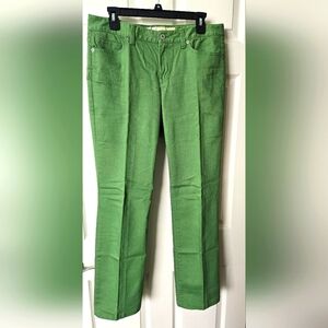 GREEN ANN TAYLOR LOFT ORIGINAL BOOTCUT IN Size 8 NWOT